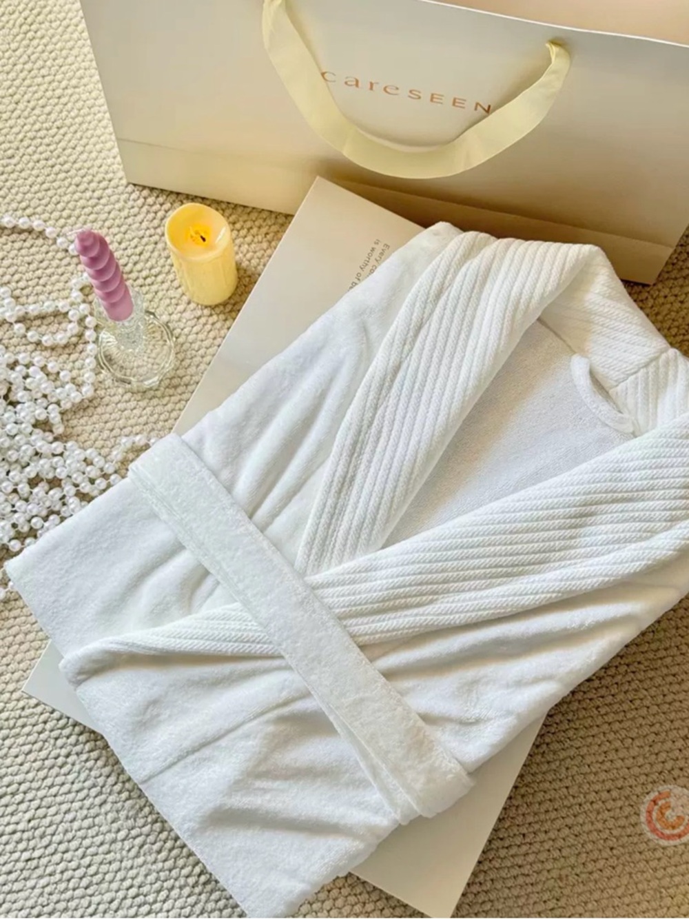 Premium High-quality cotton Bathrobe – 100% Natural Cotton NEW without tag